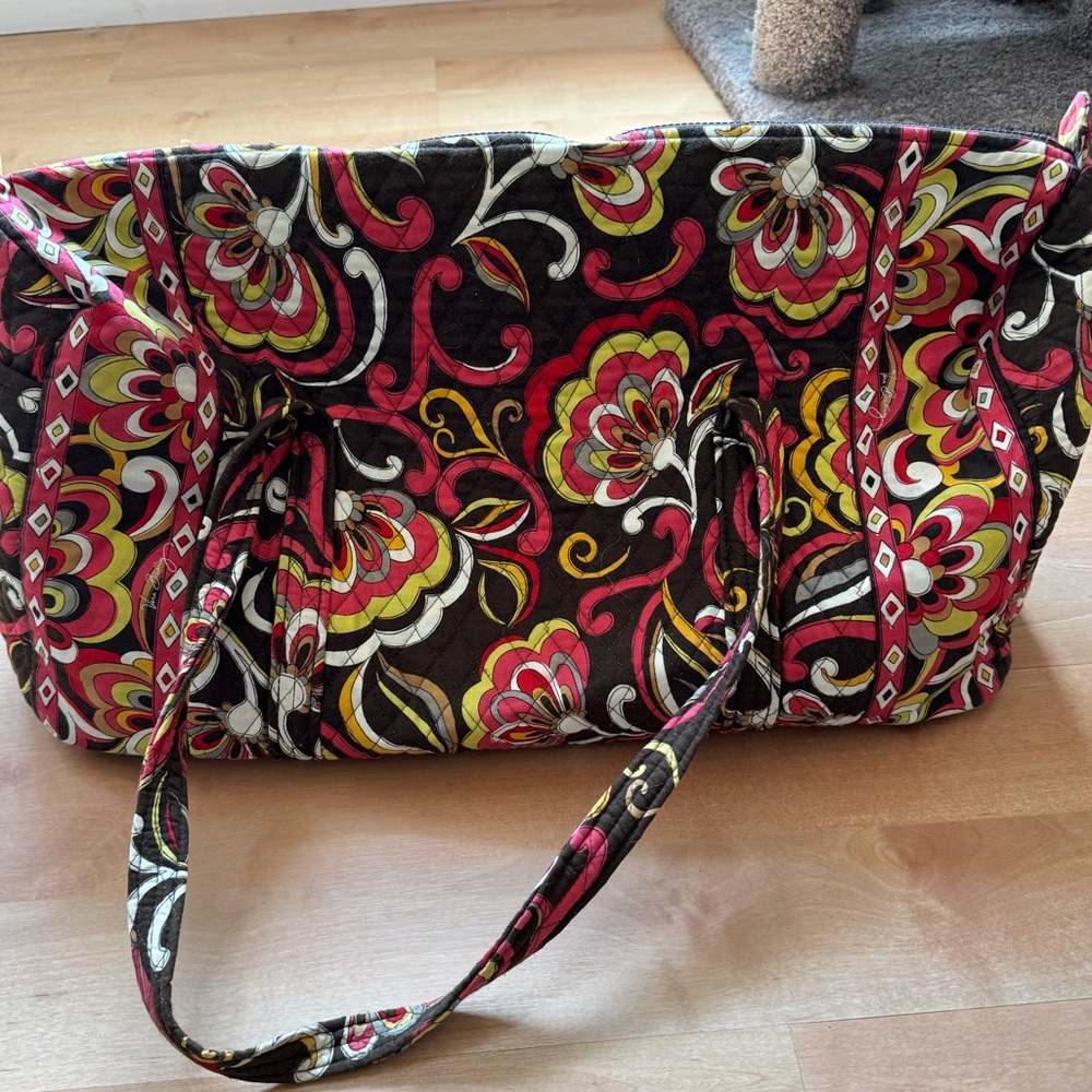 Vera Bradley large travel duffle bag